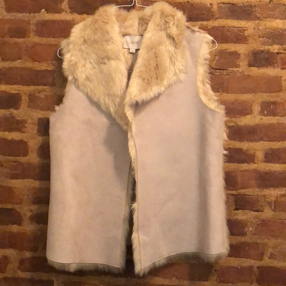NWT Fur Vest